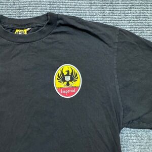 Imperial Cerveza Costa Rica Beer T-Shirt XL Black Graphic Short Sleeve